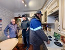 Сотрудники «Газпром газораспределение Великий Новгород» и МЧС Росси по Новгородской области напомнили жителям правила безопасности в быту